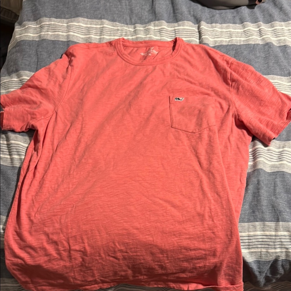 Vineyard Vines Men's Coral T-Shirt